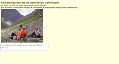Desktop Screenshot of hartenbach.net